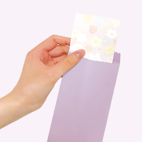 [FB121f] 비비드 컬러봉투 (세로형 60매입)