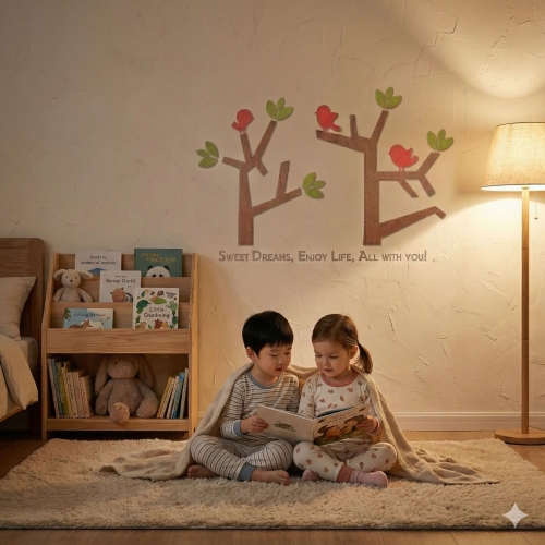 W801 아이방 꾸미기 우드 나무 벽장식 포인트 레터링 인테리어 소품 (아기방 침실 어린이집)