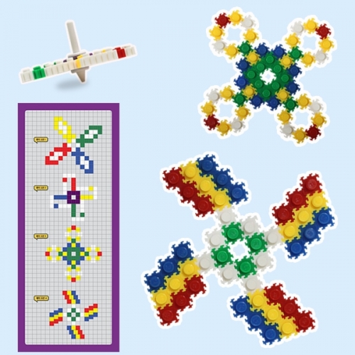 [이지툭툭블럭] 팽이 2종 만들기 (도안 포함) 유치원 만들기 키트