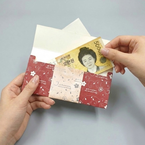 (10명용)종이접기 복돈봉투 만들기