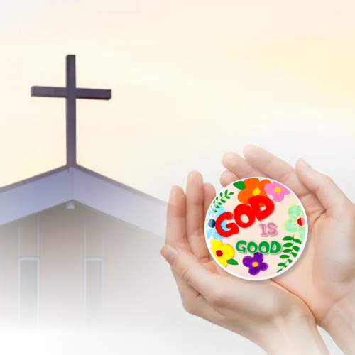 메이크문구 주일학교023 내맘대로뱃지만들기 선하신하나님