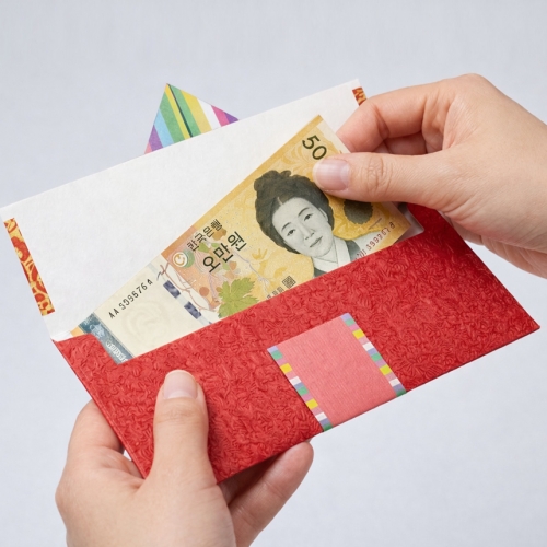 (10명용)자수장식 복돈봉투 만들기