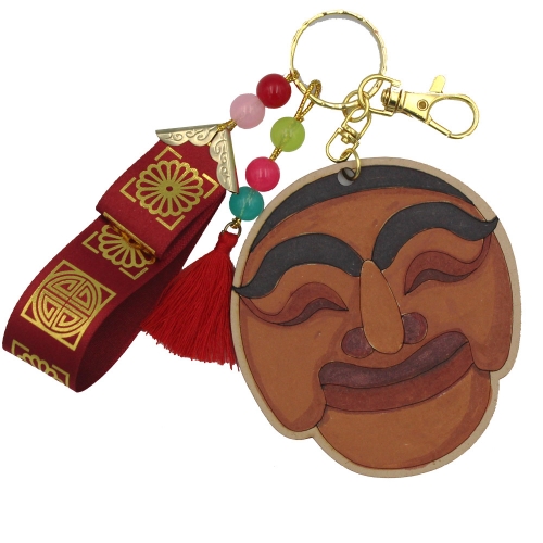 DIY 전통 탈 키링 만들기