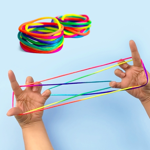 [오아트] 알록달록 실뜨기(무지개/모둠활동/KC인증)