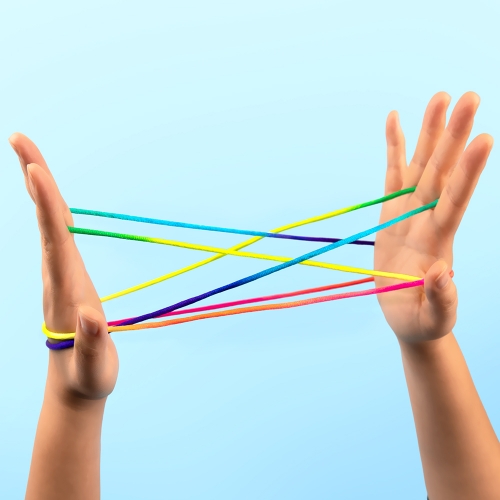 [오아트] 알록달록 실뜨기(무지개/모둠활동/KC인증)