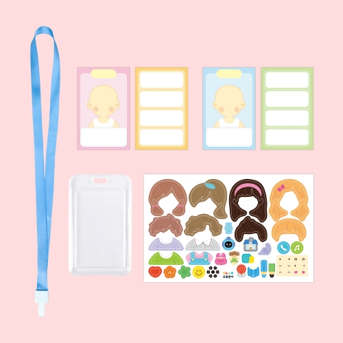 [오늘놀이] 이름표 목걸이 꾸미기(2종 택1/신학기/자기소개/KC인증)