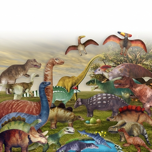 실사 공룡탐험인형 20종세트