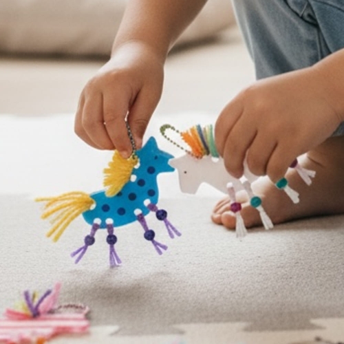 알록달록 나만의말키링 만들기키트 (9개만들수있어요)