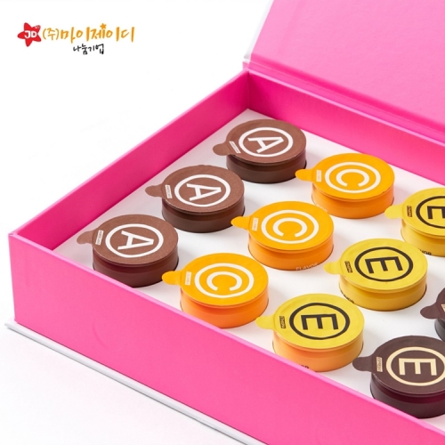 명절선물 단체선물 고급 커피 선물세트 간편한 휴대용 동결건조 고체블럭커피 선물세트12p