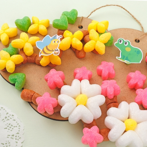 플레이콘 계절이 피어나는 나무걸이 5인용-봄