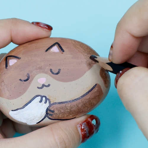 [오아트] 그리기 납작돌(자연석/반려스톤/KC인증)