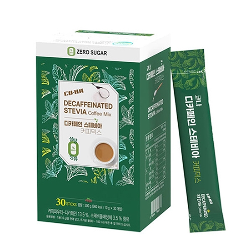 [모카씨엔티] 코나 디카페인 스테비아 커피믹스 30T