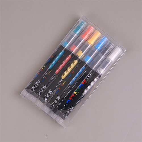 [아이디몬] 아크릴펜세트 (브러쉬타입) 6색