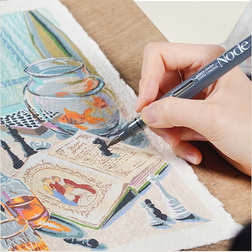 [쉴드] 노드브러쉬 마카 72색