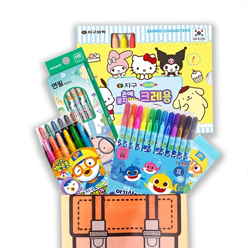 [아트필드] 책가방 베스트 문구세트