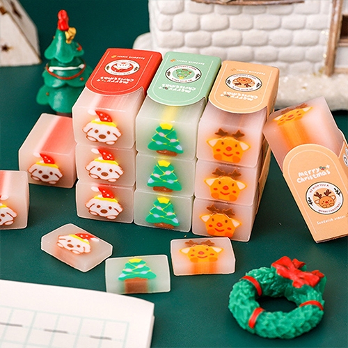 [아트필드] 크리스마스 미니 지우개