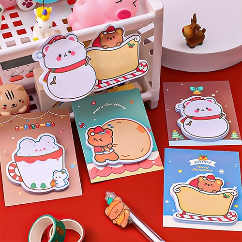 [아트필드] 크리스마스 모양 점착 메모지