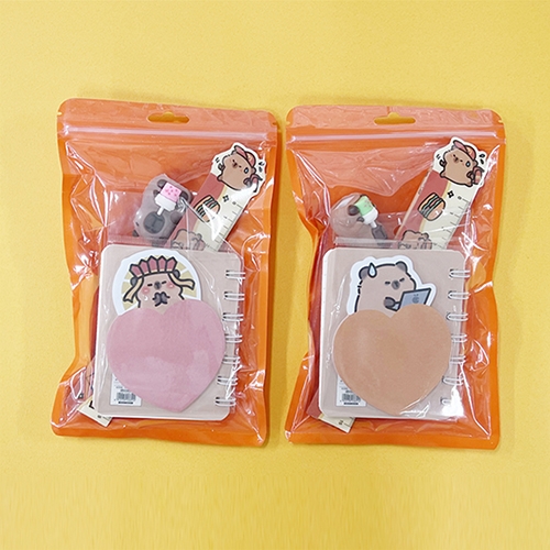 [아트필드] 카피바라 스마일 문구세트