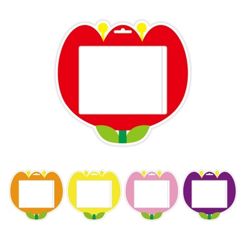 튤립 다용도 명찰 멀티네임텍 이름표