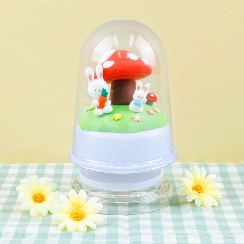 [오아트] 회전 오르골 만들기(2종 택1/뮤직박스/투명 돔 추가 구매)