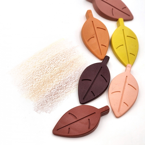 나뭇잎 크레용 12색