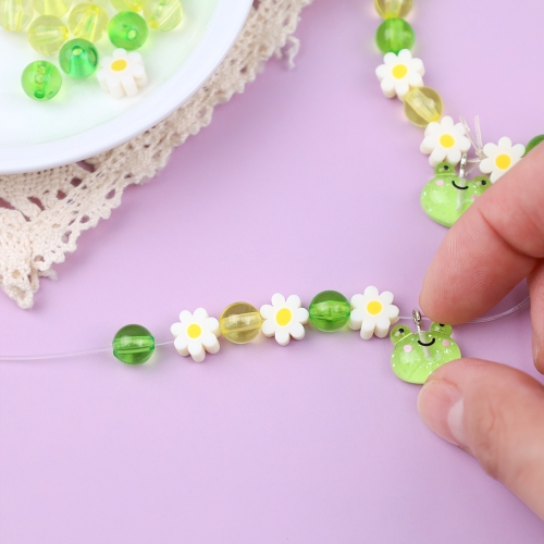 [오늘놀이] 개구리 봄 팔찌 만들기(경칩/액세서리/KC인증)