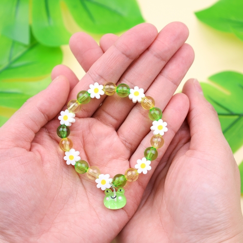 [오늘놀이] 개구리 봄 팔찌 만들기(경칩/액세서리/KC인증)