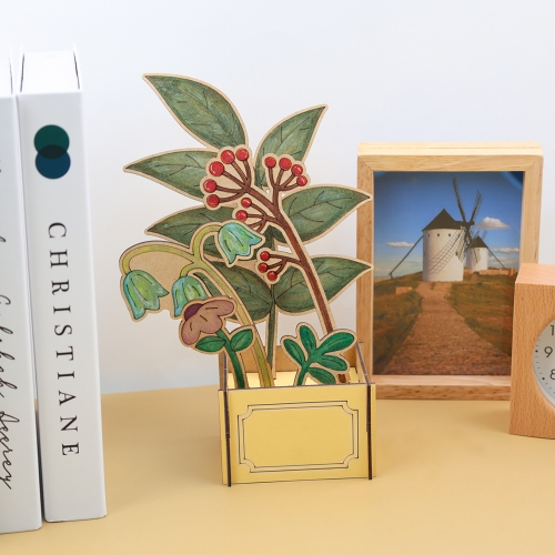 [오늘놀이] 꽃꽂이 화분 만들기(컬러링/자연환경/KC인증)