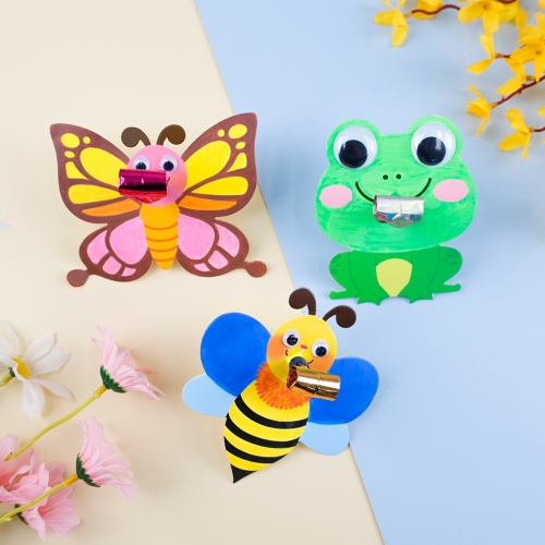 [오늘놀이] 봄 곤충 피리 만들기(3종 택1/동물/역할놀이/KC인증)