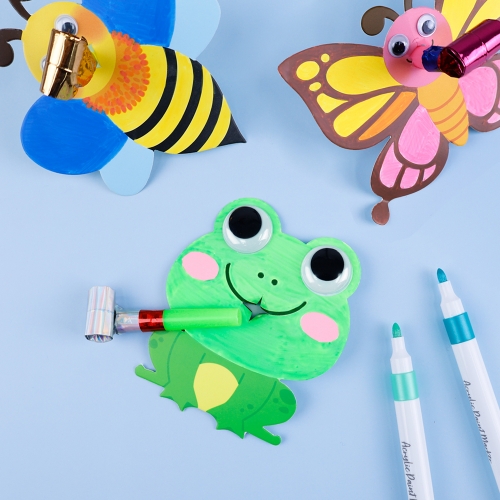 [오늘놀이] 봄 곤충 피리 만들기(3종 택1/동물/역할놀이/KC인증)