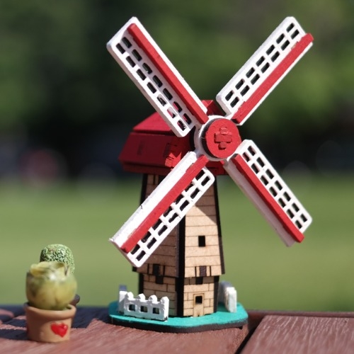 모또 나무 풍차