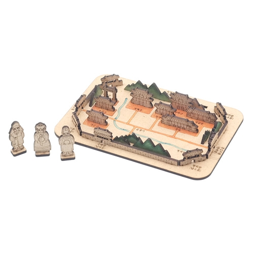 모또 나무 한양도성 수선전도