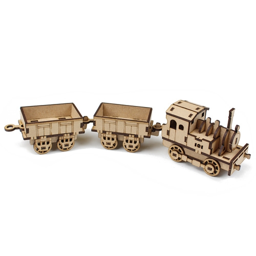 모또 나무 증기기관차