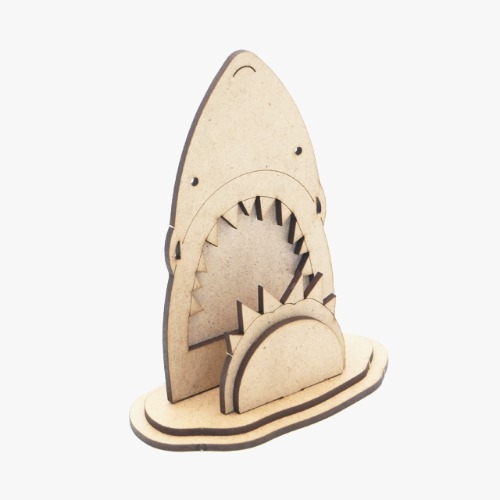 모또 나무 상어 메모꽂이