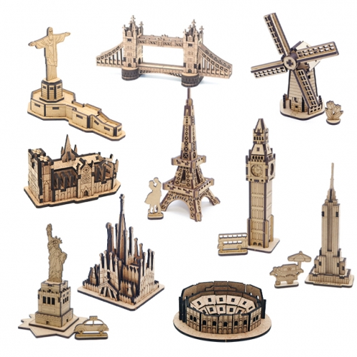 모또 나무 세계 랜드마크 20종세트 만들기