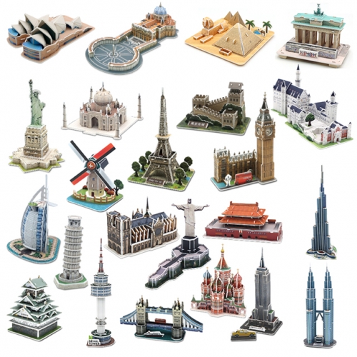 모또 세계 랜드마크 23종 set