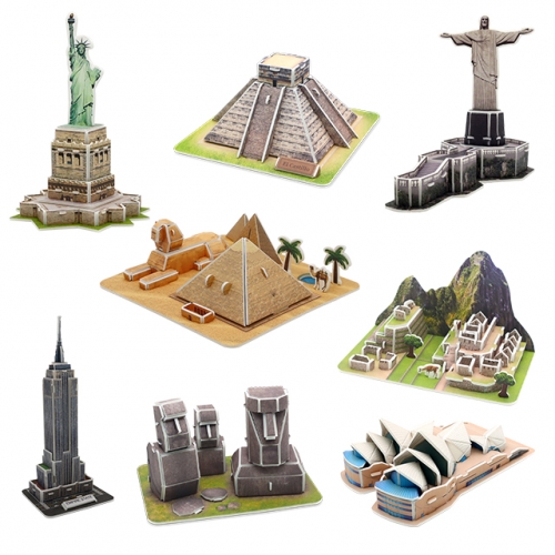 모또 세계 랜드마크 아메리카 글로벌 8종세트