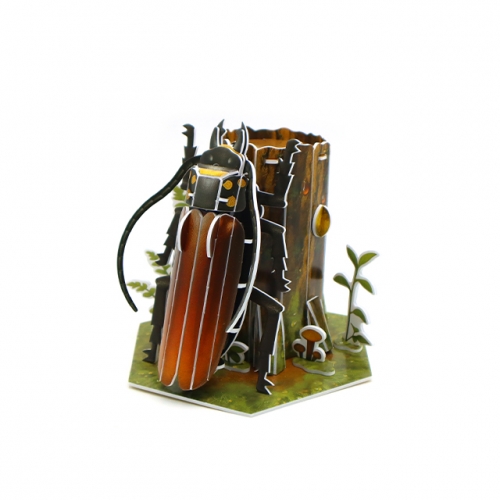 모또 육각 곤충 장수하늘소 만들기