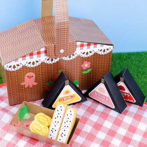 [오늘놀이] 봄 피크닉 놀이 만들기(소풍/도시락/역할놀이/KC인증)