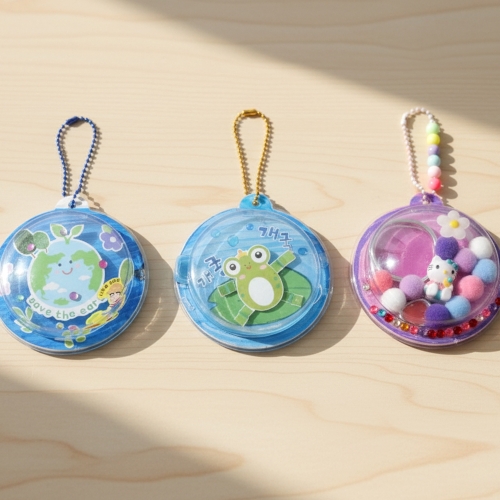 메이크문구 DIY763 내맘대로만들기 입체키링목걸이