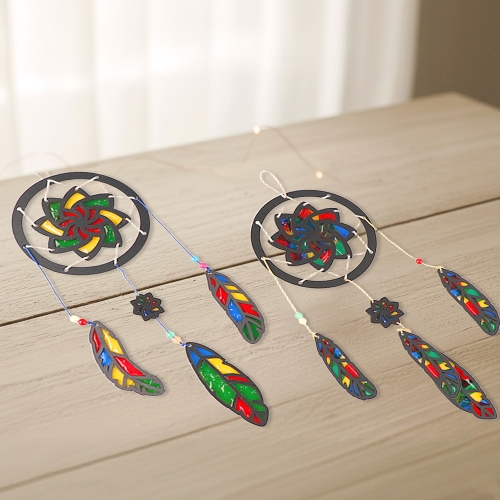 메이크문구 W055 썬캐쳐만들기 드림캐쳐