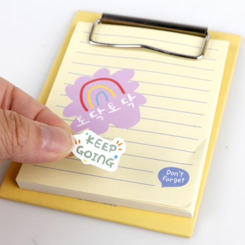 메이크문구 친구사랑1 무광스티커