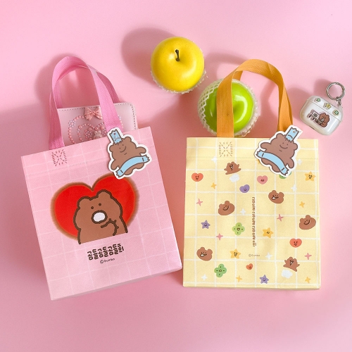 곰돌곰돌곰돌희 부직포 쇼핑백 (24개)