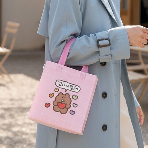 곰돌곰돌곰돌희 부직포 쇼핑백 (24개)