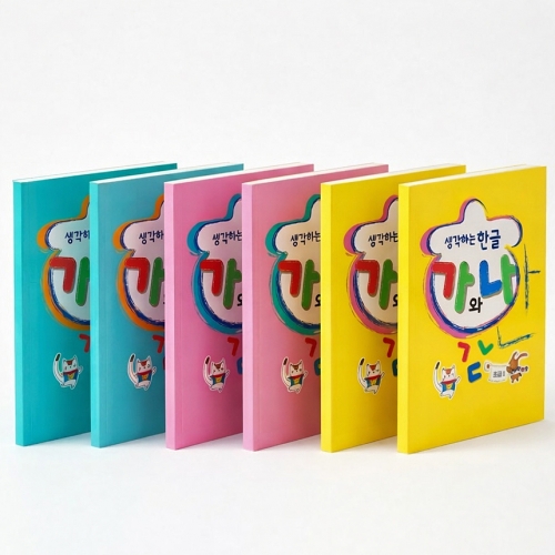 생각하는 한글 기초부터 입학까지 3단계 마스터 (총 6권 택1)