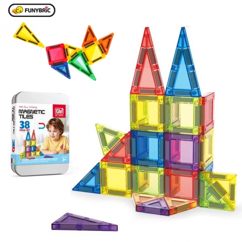 퍼니브릭 틴케이스 미니 마그네틱 블럭 38p