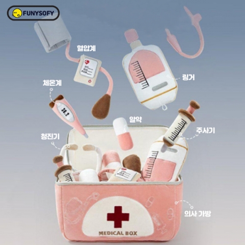 퍼니소피 말랑 폭신 헝겊 의사 병원놀이