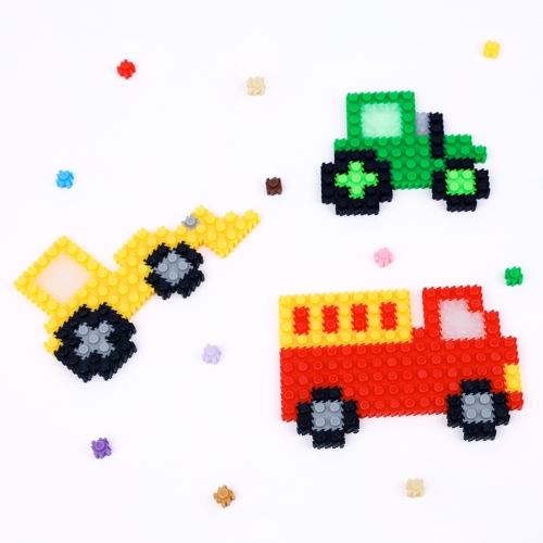 [오늘놀이] 8mm 디폼블록 대용량 세트 10,000pcs(24색/부자재 포함/KC인증)