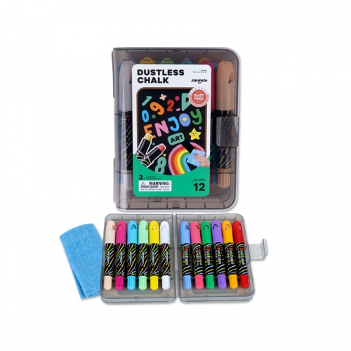 [리틀호안미로]젤타입 먼지없는분필 12색(99902)