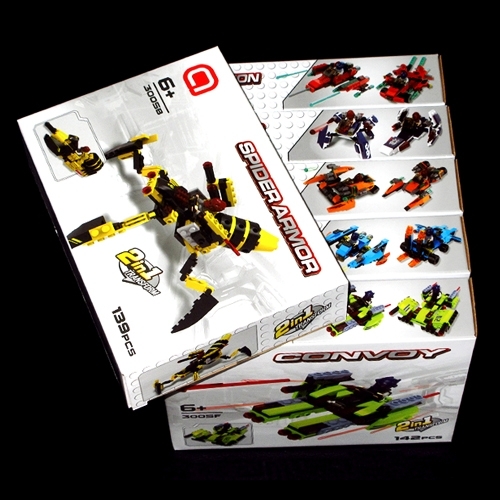 6000 2in1트랜스폼블럭